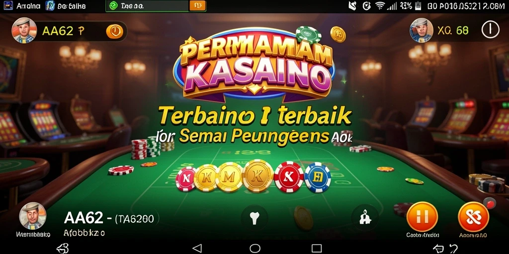 Tampilan gameplay <strong>AA62</strong> menampilkan suasana kasino yang seru.