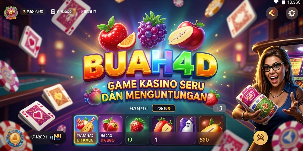 Tampilan gameplay seru di BUAH4D dengan grafis menarik.