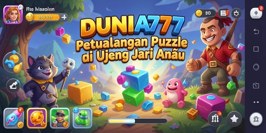 Tampilan gameplay DUNIA777 yang menantang dan seru.