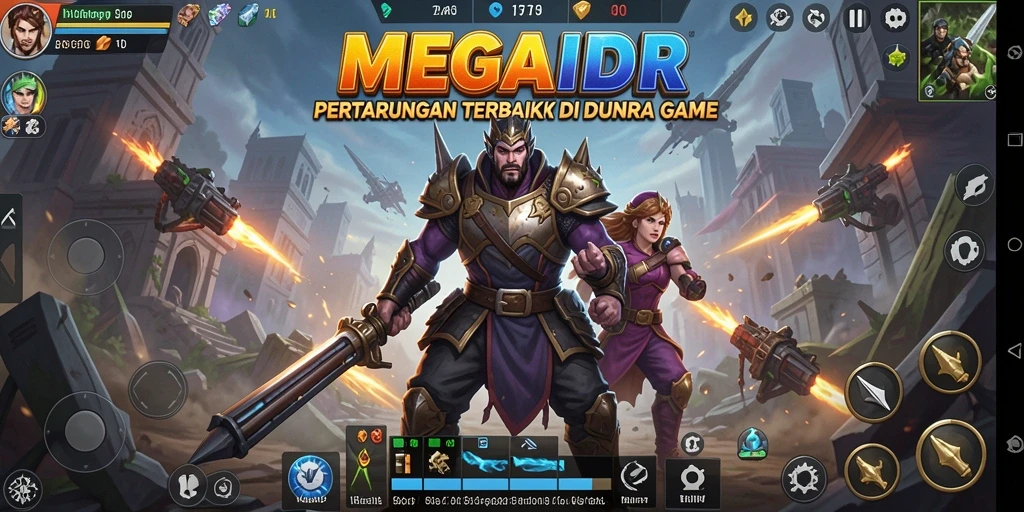 Tampilan seru pertarungan intens dalam MEGAIDR.