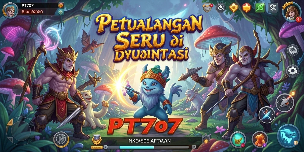 Menampilkan gameplay seru dan penuh aksi di dunia petualangan.